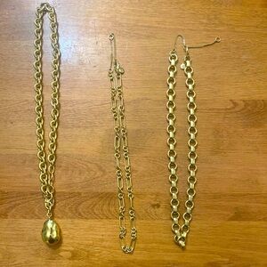 Set of 3 Madewell necklaces